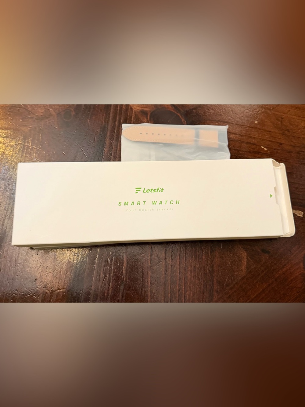 Letsfit E46 Rose Bezel Smart Watch with Extra Band - NIB - Picture 8 of 8